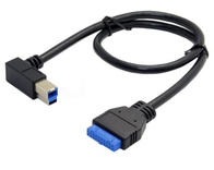 Кабель USB 3.0 B - USB 20-pin (0.3 м)