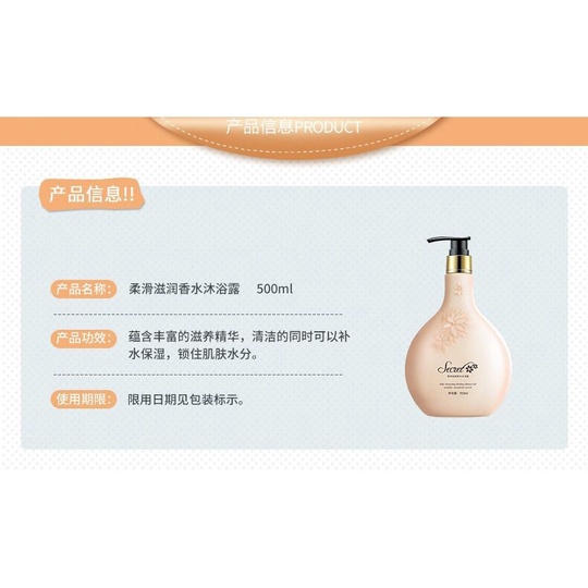 Парфюмированный гель для душа HOREC SECRET COOCSWEET