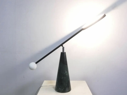 Настольная лампа зелено-черная Vikont, 50*70 см