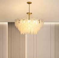 Люстра подвесная, медный, стекло, AMARYLLIS 80*45, металл, E14.