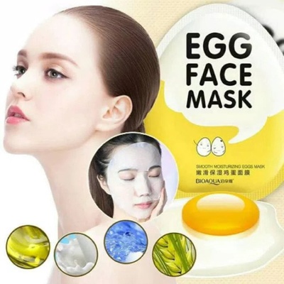 Яичная маска для лица Egg face mask