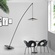 Торшер черный Ezompa, 156*225 см, LED, металл, 6 Вт