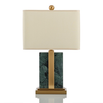 Зеленая настольная лампа My Interno Kingston, 38*63 см