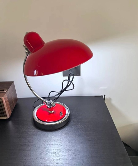 Настольная лампа ZERRA 28.5*40, красный