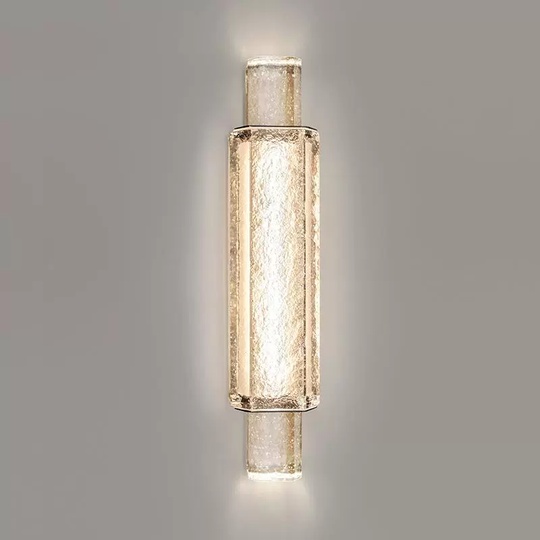 Настенный светильник SATTI, Бра, 12*63, лед, стекло, металл, LED.