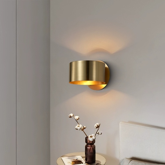 Настенный светильник NED, Бра 15*8, медный, металл, G9.