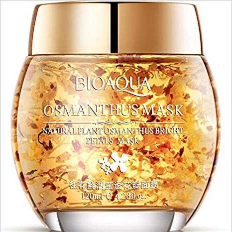 Ночная маска для лица с экстрактом золотого османтуса