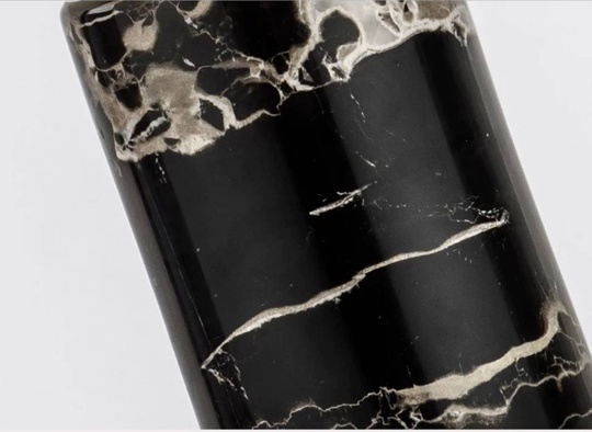 Настольная лампа ODA 23*25, дымчатый, камень