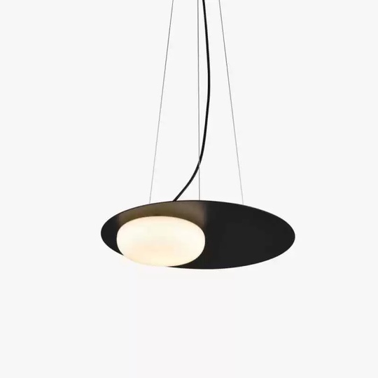 Люстра черная Elvoke, металл, стекло, 36*11.5 см, светодиодная, LED