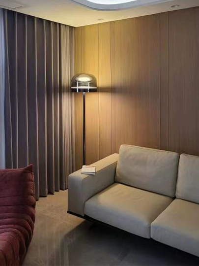 Торшер черный Elorix, 24*135 см, LED, металл, 10 Вт