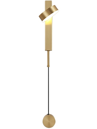 Настенный светильник медь LOPPA, Бра, 45*80, металл, LED.