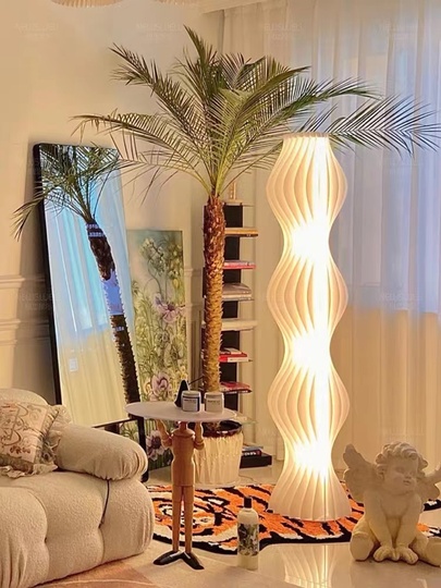 Напольный светильник белый STUDIO VAPOR, LED, 5 Вт