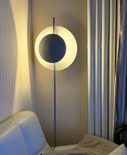 Напольный светильник черный DAWN, E27, 5 Вт