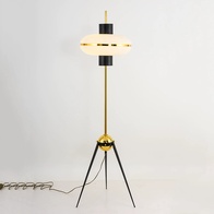 Торшер золото, белый, Modern, 45*45*165 см, LED, металл, 10 Вт