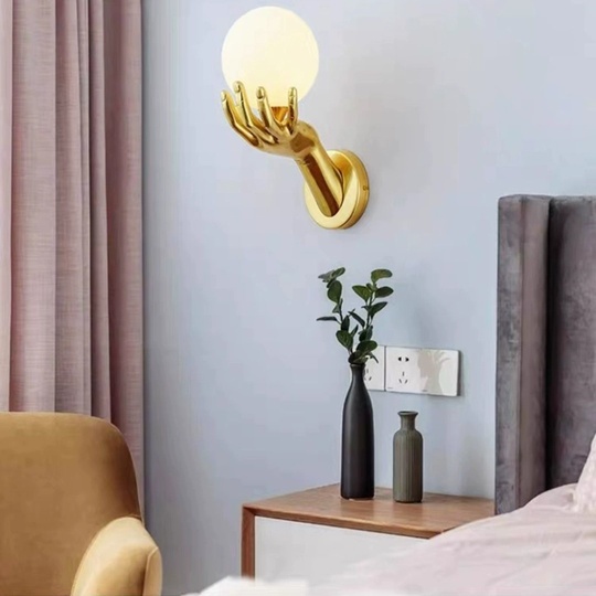 Настенный светильник медный TRAVIS, Бра, 22*27 медь, G9.