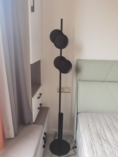 Напольный торшер, черный, Studio Truly, LED, 24 Вт