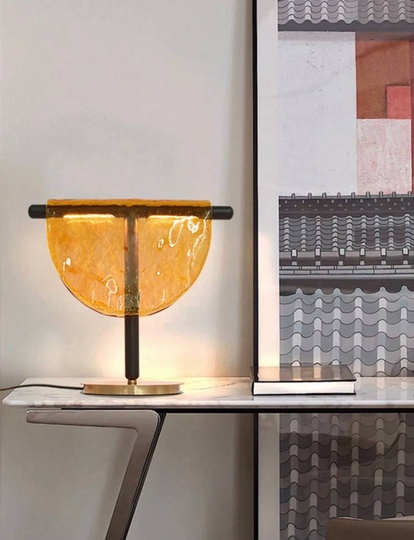 Настольная лампа FLAT 33*38, железо, акрил