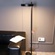 Торшер черный Lumen, 28*28*165 см, LED, ПММА, мрамор, 10 Вт