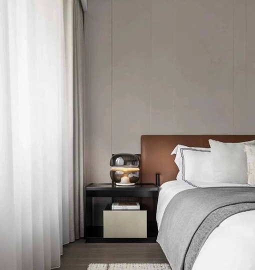 Настольная лампа ALFIE 32*30, дымчатый пепел, смола, GU5.3.