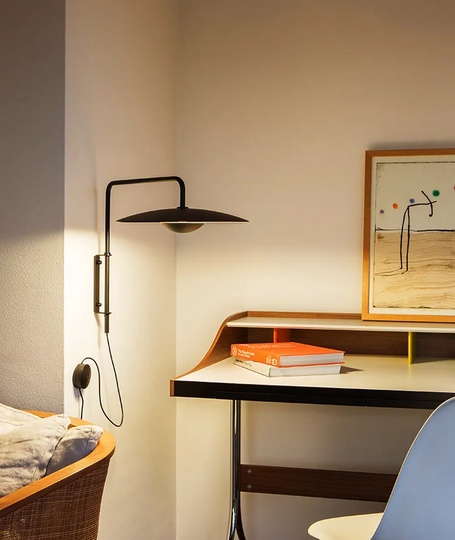 Бра черный Minima, 45*35*40 см, светодиодный, LED, металл, 8 Вт