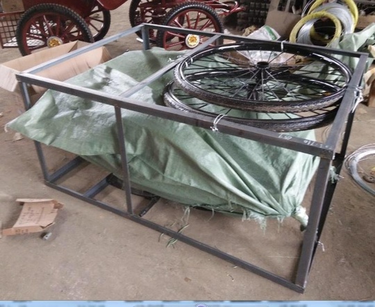 Велорикша Trike 170*120*80 см, максимальная нагрузка 220 кг, вес 130 кг, китайская сборка