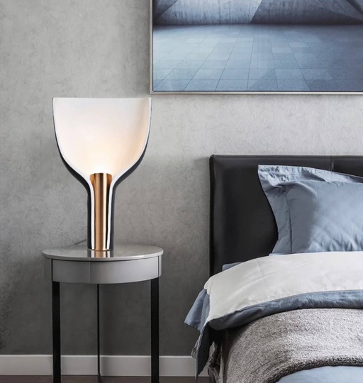 Настольная лампа XILU 22*34, смола, черный, белый