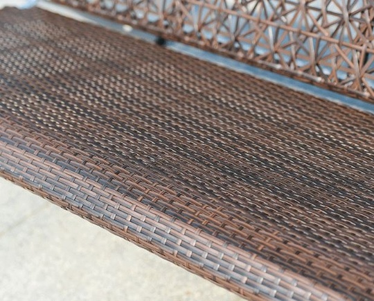 Качели садовые из ротанга Covered