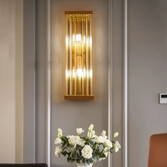 Настенный светильник античная бронза BILL, Бра, 16*45, металл, LED.