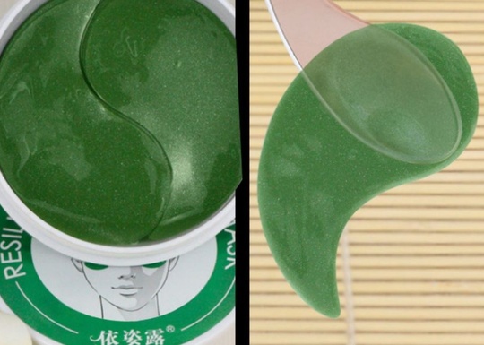 Гидрогелевые патчи для глаз Ezillu Eye Mask с экстрактом водорослей