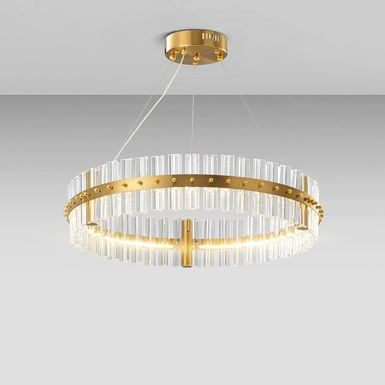 Люстра подвесная, бронза, кристалл, ANTIQUE 70*15, металл, LED.