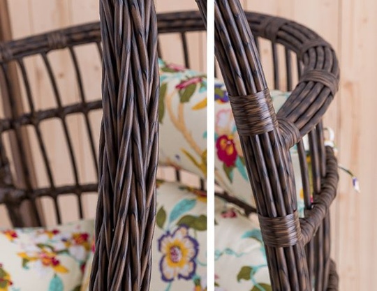 Подвесное кресло из ротанга Dream