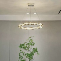 Люстра подвесная, медный, кристалл, AYSE 80*60, металл, LED.