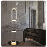 Торшер черный Aurenth, 28*28*121 см, LED, металл, 20 Вт