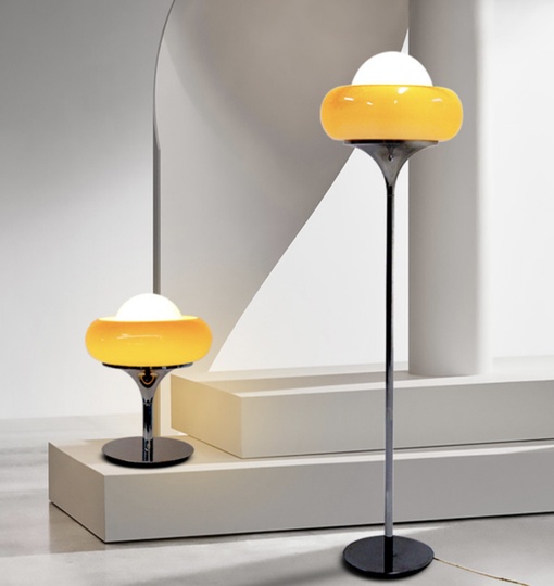 Напольный светильник оранжевый Danish Egg, E27, 10 Вт