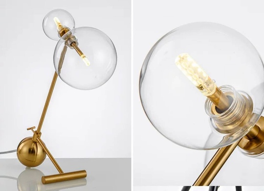 Настольная лампа GRACE 43*35, античная бронза