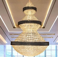Люстра подвесная, золото, хрусталь, BUSTER  120*190 металл, E14.