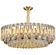 Люстра подвесная ASKARSU 100*25 золото, стекло, металл, Е14.