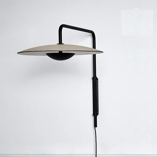 Бра черный Minima, 45*35*40 см, светодиодный, LED, металл, 8 Вт