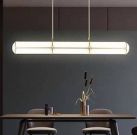 Светильник подвесной, медный, Elvorex, металл, 128*10 см, светодиодная, LED