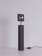 Настольная лампа ARTSTYLE 9*38 металл, песочно черный