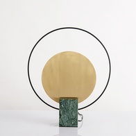 Лампа настольная золото Nordic Mangle, 41*47 см, LED, металл