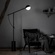 Торшер черный Luminan, 61*140 см, светодиодный, G9, металл, 10 Вт