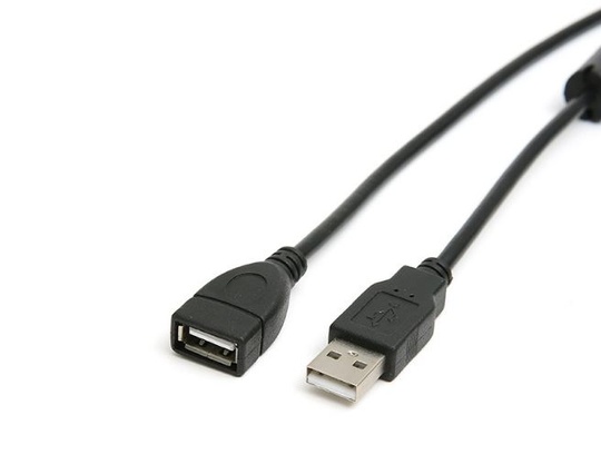 Кабель USB 2.0 AM-AF удлинитель (1.8 м)
