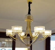 Anxiu living room restaurant Европейская роскошная хрустальная лампа