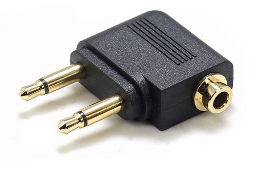 Аудио переходник 3,5 мм  2 х 3,5 мм