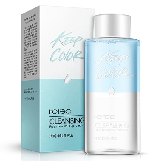 Двухфазная жидкость для снятия макияжа Keep Color Rorec