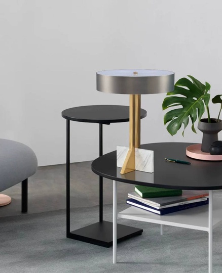 Настольная лампа AFERES 35*47, серый, античная бронза