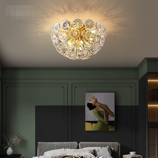 Люстра подвесная, медь, стекло, GUNER 35*25, металл, Е14.