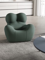 Кресло темно-зеленое Serie up, 1 шт., 92х96х91 см