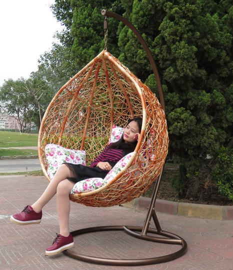 Подвесное кресло из ротанга Thousand